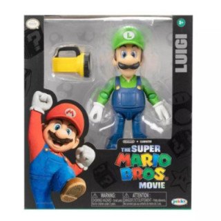 Nintendo The Super Mario Bros. Movie Luigi 5" Figure with Flashlight Accessory