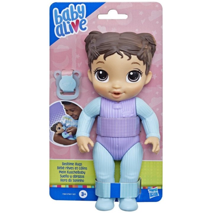 Muñeca Baby Alive Sueño y Abrazos Cabello Castaño