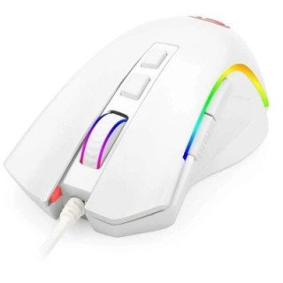 MOUSE GAMER USB RGB 8B 7200DPI BLANCO GRIFFIN REDRAGON