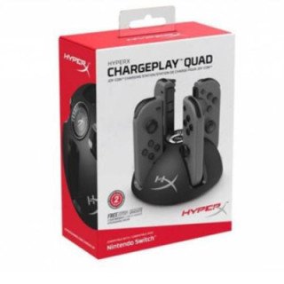 Cargador De Control Nintendo Switch Hyperx Quad Chargeplay