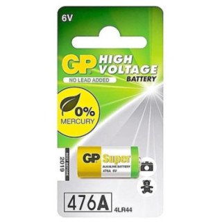 GP 476A Alkaline Super batteries 6V 4LR44 A544 V4034PX 28A 4G13