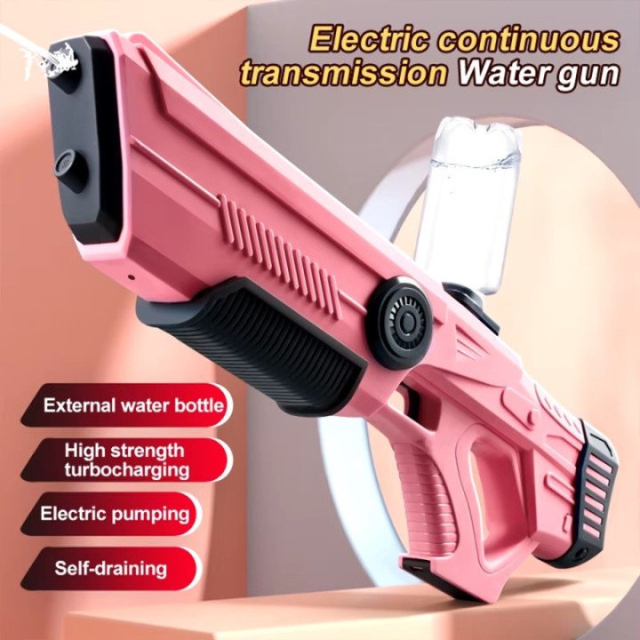 Electric water gun pink