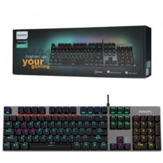 Teclado Gamer Philips SPK8404, Mecánico