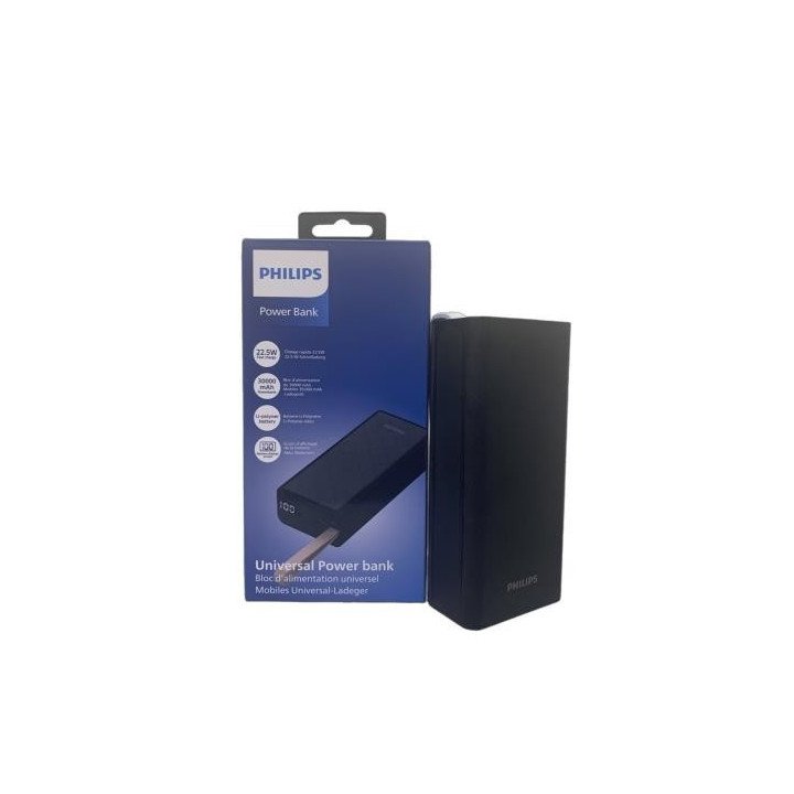 Philips DLP9790HB 30000mAh Qualcomm Quickcharge 3.0 PD 22.5W Power Bank
