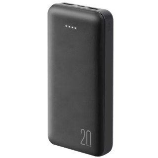 BATERÍA PORTÁTIL POWERBANK 20.000 negro