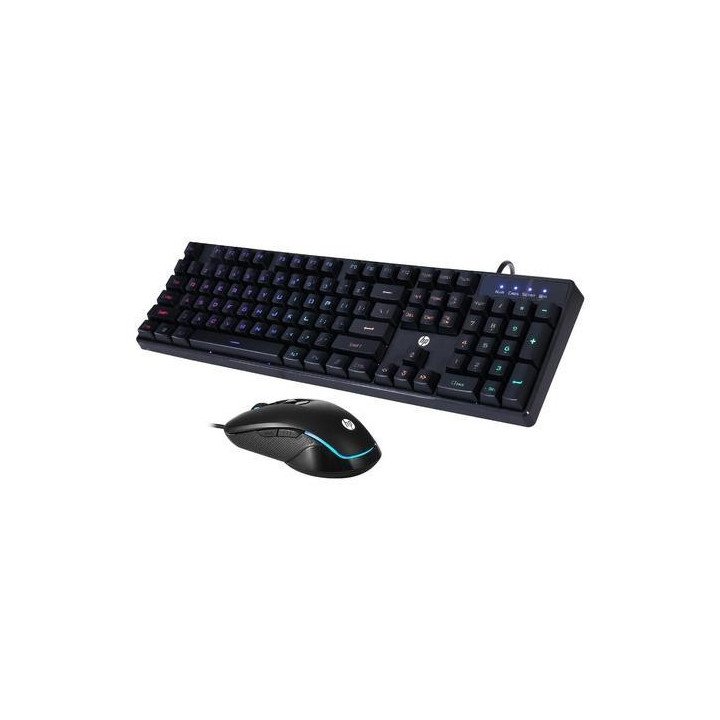 Kit Gamer Hp Km200 Rgb Mouse + Teclado Esp - Revogames