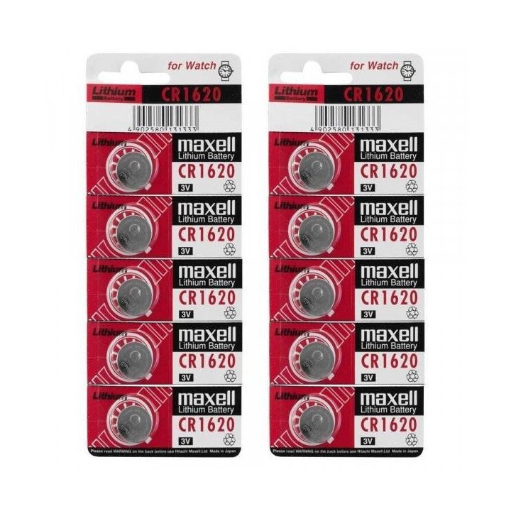 Pilas Maxell CR-1620