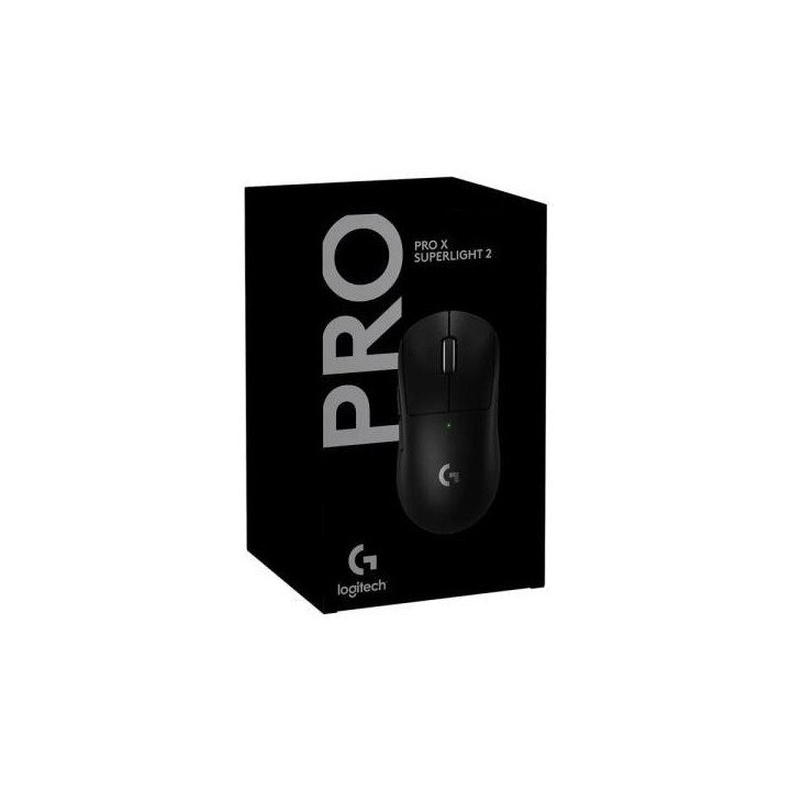 Mouse Gamer Logitech G Pro X Super Light 2 Wireless Lightspeed Black