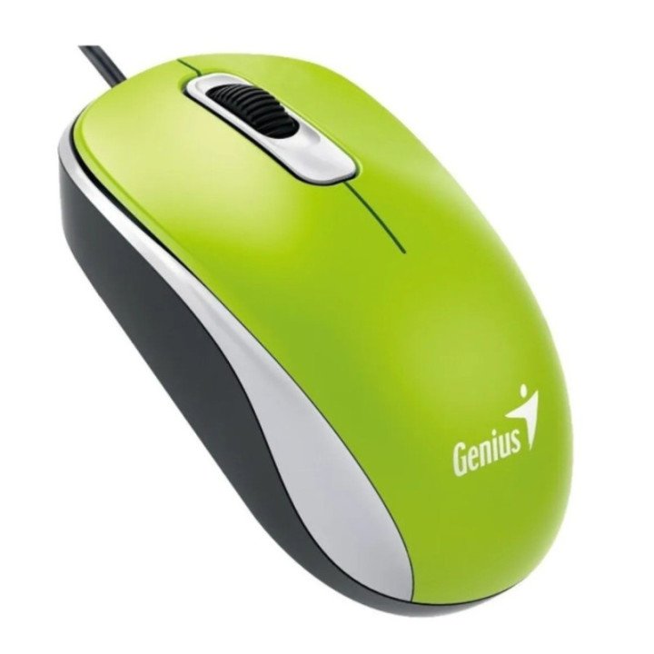Mouse Dx110 Alámbrico Usb verde Genius GENIUS