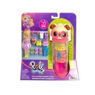 Polly Pocket Style Spinner Fashion Closet Playset con muñeca Polly