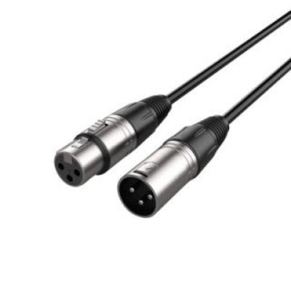 Cable de audio XLR macho hembra de 10 m