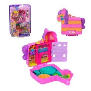 POLLY POCKET SET DE JUEGO COMPACTO FIESTA DE PIÑATA