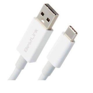 Bestlink Cable Carga USB Tipo C 1Mt. BL-CH0600W Blanco