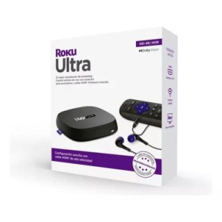 Roku Ultra 4K HDR Dolby Vision Ethernet Manos Libres