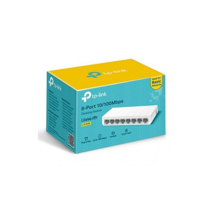 Switch Ethernet 8 ports 10/100 Mbps TP-Link