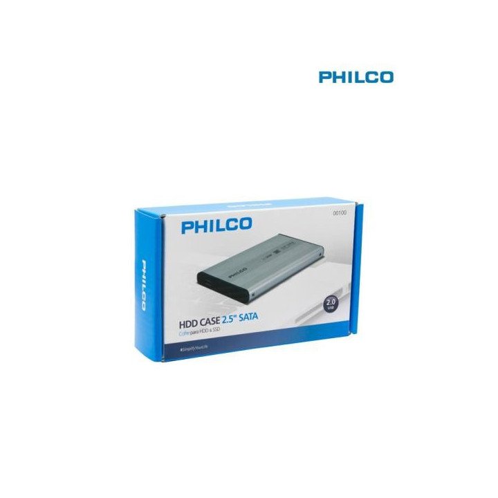 Cofre para Disco Duro 2.5″ USB 2.0 Philco