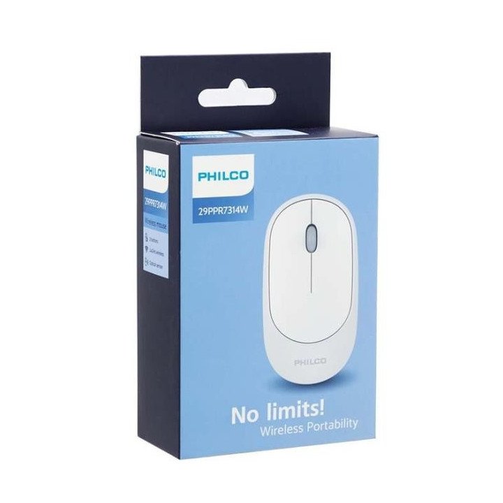 Mouse PHILCO inalambrico blanco