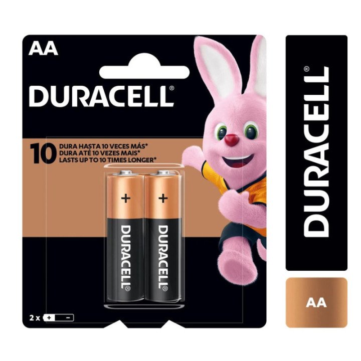 PILA DURACELL AA 2 PILAS