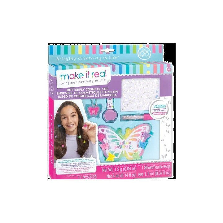 Make It Real Butterfly Dreams Cosmetic Set