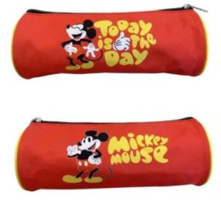 Estuche Escolar Cilindro Mickey Mouse