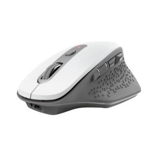Mouse Inalámbrico Trust OZAA, Batería Recargable, 6 Botones, 2400DPI, Blanco