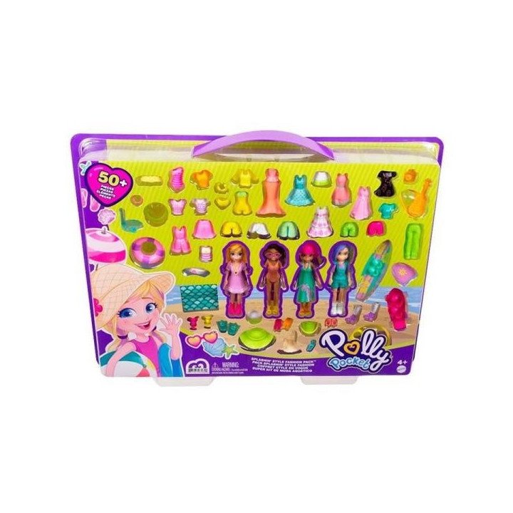 Muñecas Polly Pockets Super Colección Acuáticas De Modas