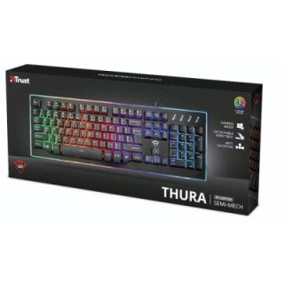 TECLADO GAMER TRUST GXT 860 THURA SEMI-MECHANICAL