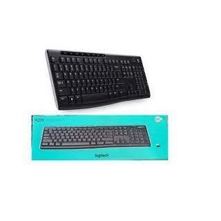 TECLADO LOGITECH K270 INALAM USB BLACK