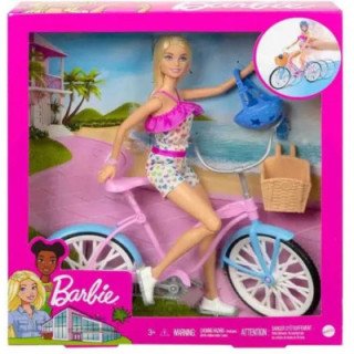 Mattel Barbie Paseo en Bicicleta Muñeca