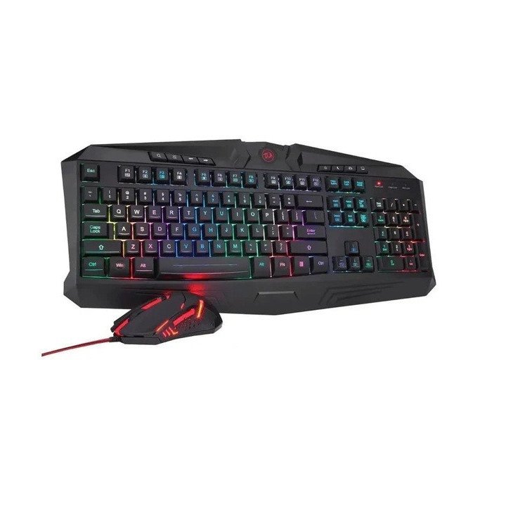 Combo Gamer 2 EN 1 Redragon Teclado Membrana + Mouse Cent