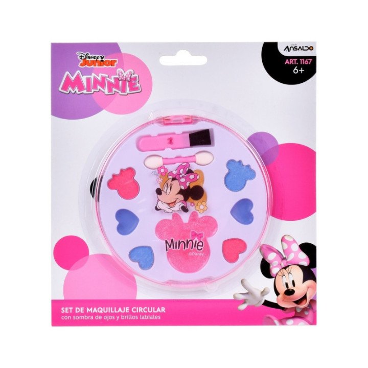 SET COSMETICOS CIRCULAR MINNIE EN BLISTER