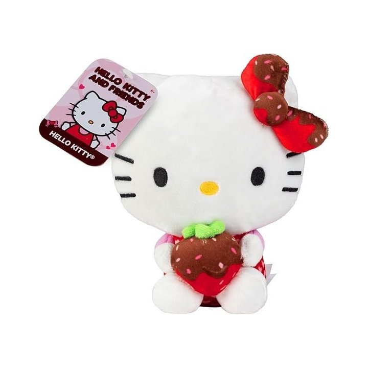 PELUCHE SANRIO HELLO KITTY FRESA 20 CMS