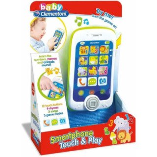 Smartphone táctil y play para bebés Clementoni