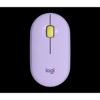 MOUSE LOGITECH PEBBLE M350 INALAMBRICO LILA