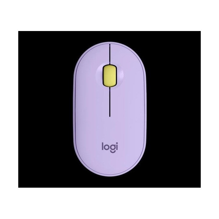 MOUSE LOGITECH PEBBLE M350 INALAMBRICO LILA