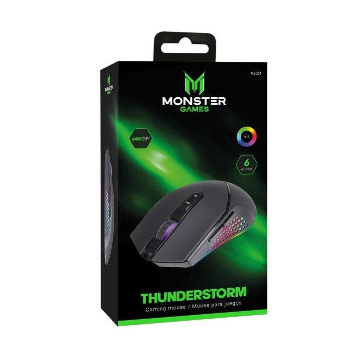 MOUSE GAMER MONSTER THUNDERSTORM