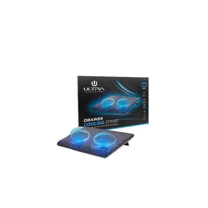 BASE ENFRIADORA NOTEBOOK MATEALICA ULTRA 9 A 15.6'' 1 PUE