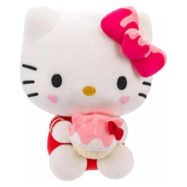PELUCHE SANRIO HELLO KITTY CUPCAKE 20 CMS