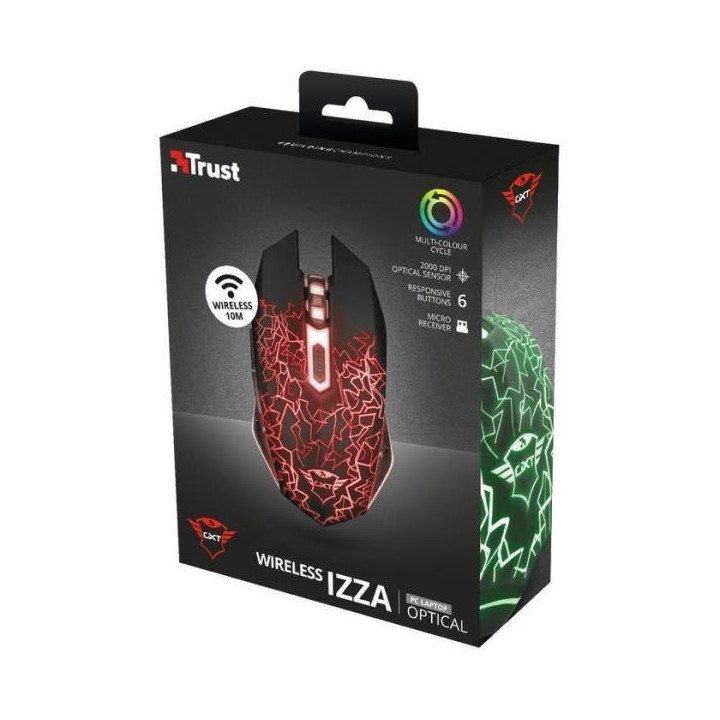 MOUSE GAMING TRUST IZZA WIRELESS GXT 107
