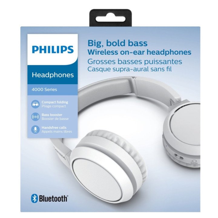 audifonos philips bt blanco TH4205