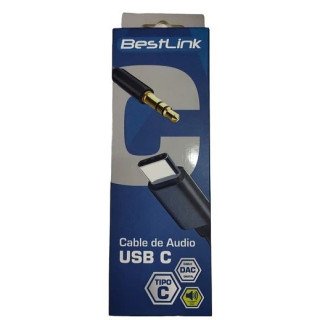 Cable de audio 3,5mm A USB C