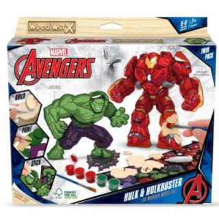 WOOD WORX MARVEL – THE HULK V/S HULKBUSTER