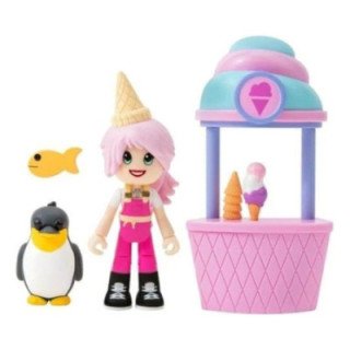 Figura Roblox Adopt Me Sombrero Cono Helado + Accesorios