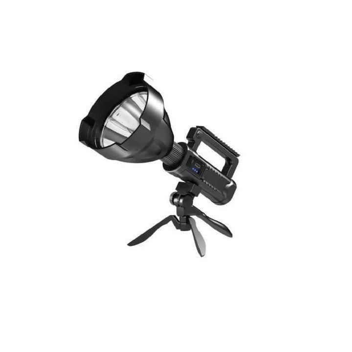 Linterna largo alcance recargable con tripode Tecnolab