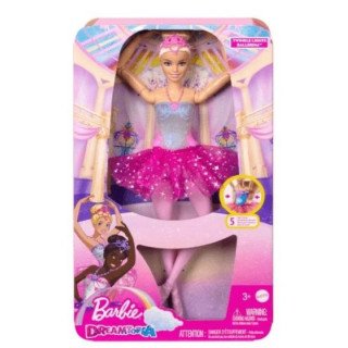 Muñeca Barbie Dreamtopia Twinkle Lights Bailarina Rubia