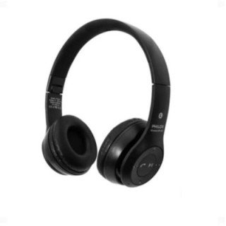 Audifono Philco Inalambrico 623 Plegable Radio FM Negro