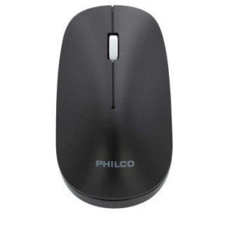 Mouse Philco inalámbrico negro