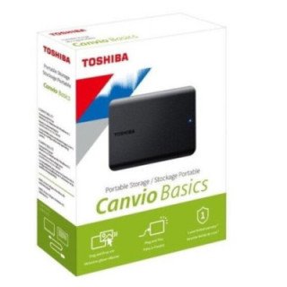 Toshiba Disco Duro Pórtatil Toshiba Canvio Basics - Externo - 2TB - Negro
