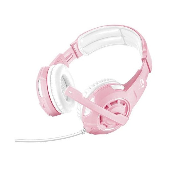 AUDÍFONOS GAMER GXT RADIUS PINK TRUST ( PS4 XBOX PC ) CONECTOR 3,5 Y DUAL 23203