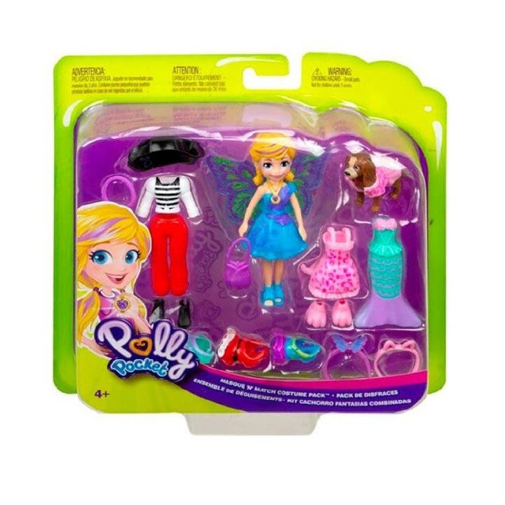 Polly Pocket Pack De Disfraces
